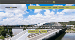 Desktop Screenshot of novak-partner.cz